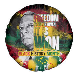 Freedom Is Never Given It Is Won Spare Tire Cover Asa Philip Randolph