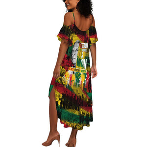 Freedom Is Never Given It Is Won Summer Maxi Dress Asa Philip Randolph