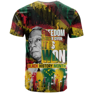 Freedom Is Never Given It Is Won T shirt Asa Philip Randolph