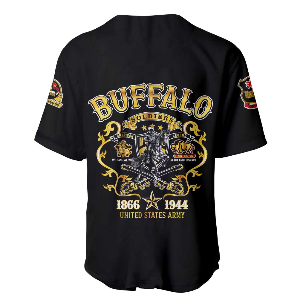 Buffalo Soldiers Baseball Jersey American American Legend 1866-1944