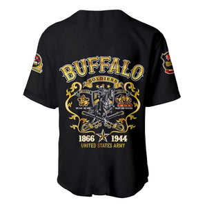 Buffalo Soldiers Baseball Jersey American American Legend 1866-1944