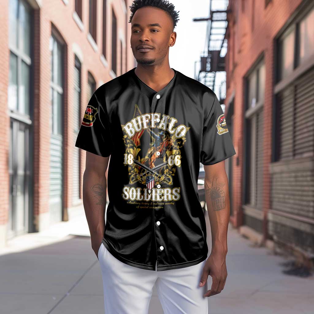 Buffalo Soldiers Baseball Jersey American American Legend 1866-1944