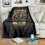 Buffalo Soldiers Blanket American American Legend 1866-1944