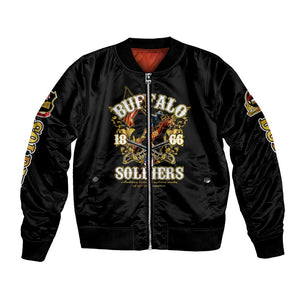 Buffalo Soldiers Bomber Jacket American American Legend 1866-1944