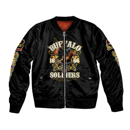 Buffalo Soldiers Bomber Jacket American American Legend 1866-1944