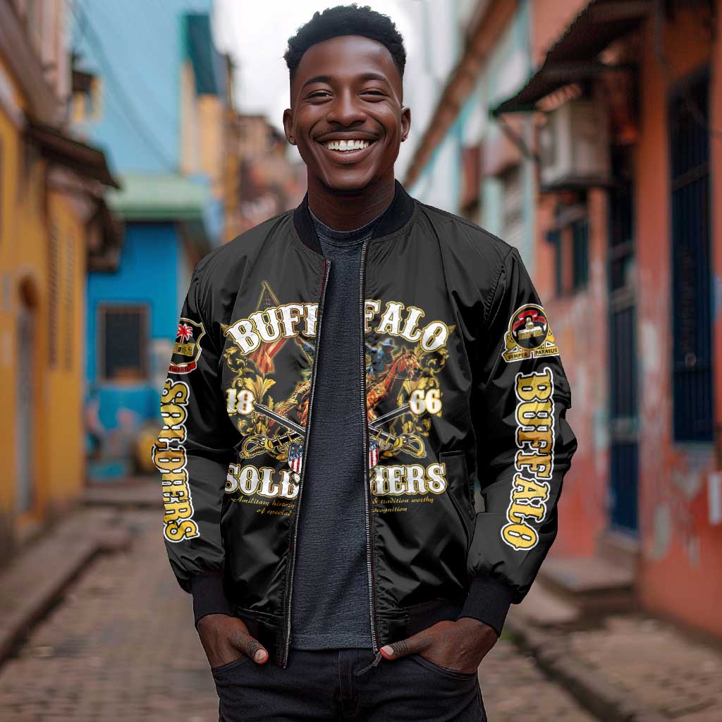 Buffalo Soldiers Bomber Jacket American American Legend 1866-1944