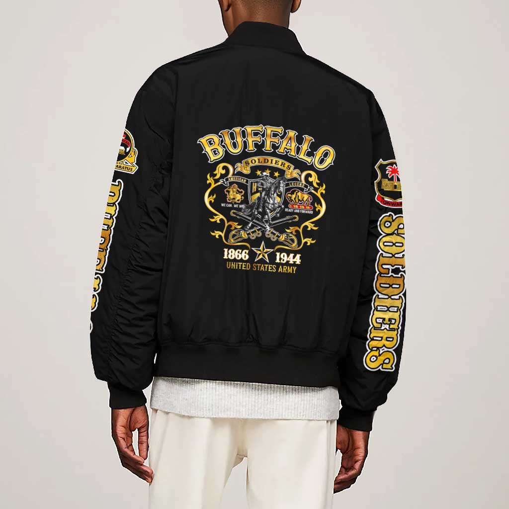 Buffalo Soldiers Bomber Jacket American American Legend 1866-1944