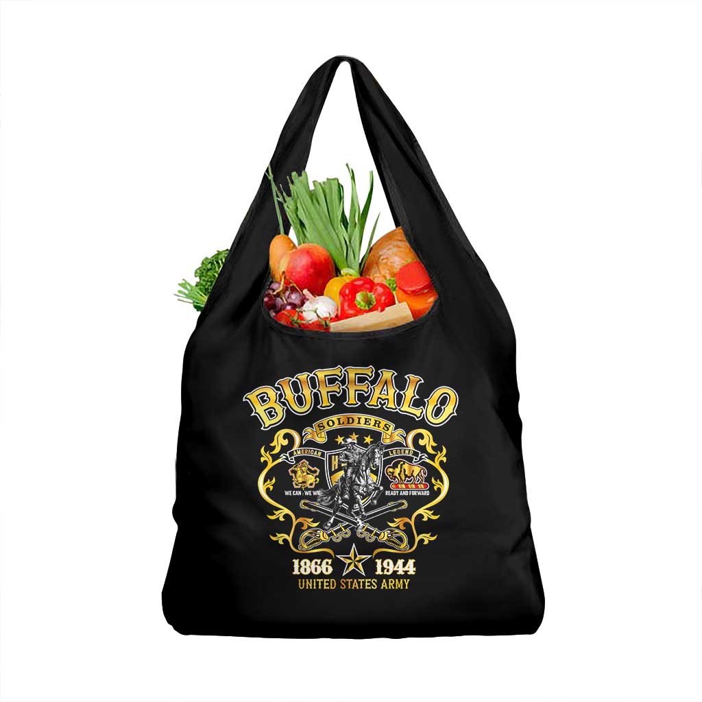 Buffalo Soldiers Grocery Bag American American Legend 1866-1944
