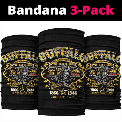 Buffalo Soldiers Neck Gaiter American American Legend 1866-1944 DT02
