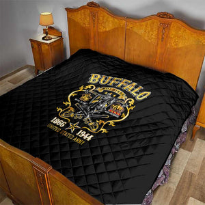 Buffalo Soldiers Quilt American American Legend 1866-1944