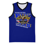 We Can We Will Buffalo Soldiers Basketball Jersey Us Army Ready and Forward DT02