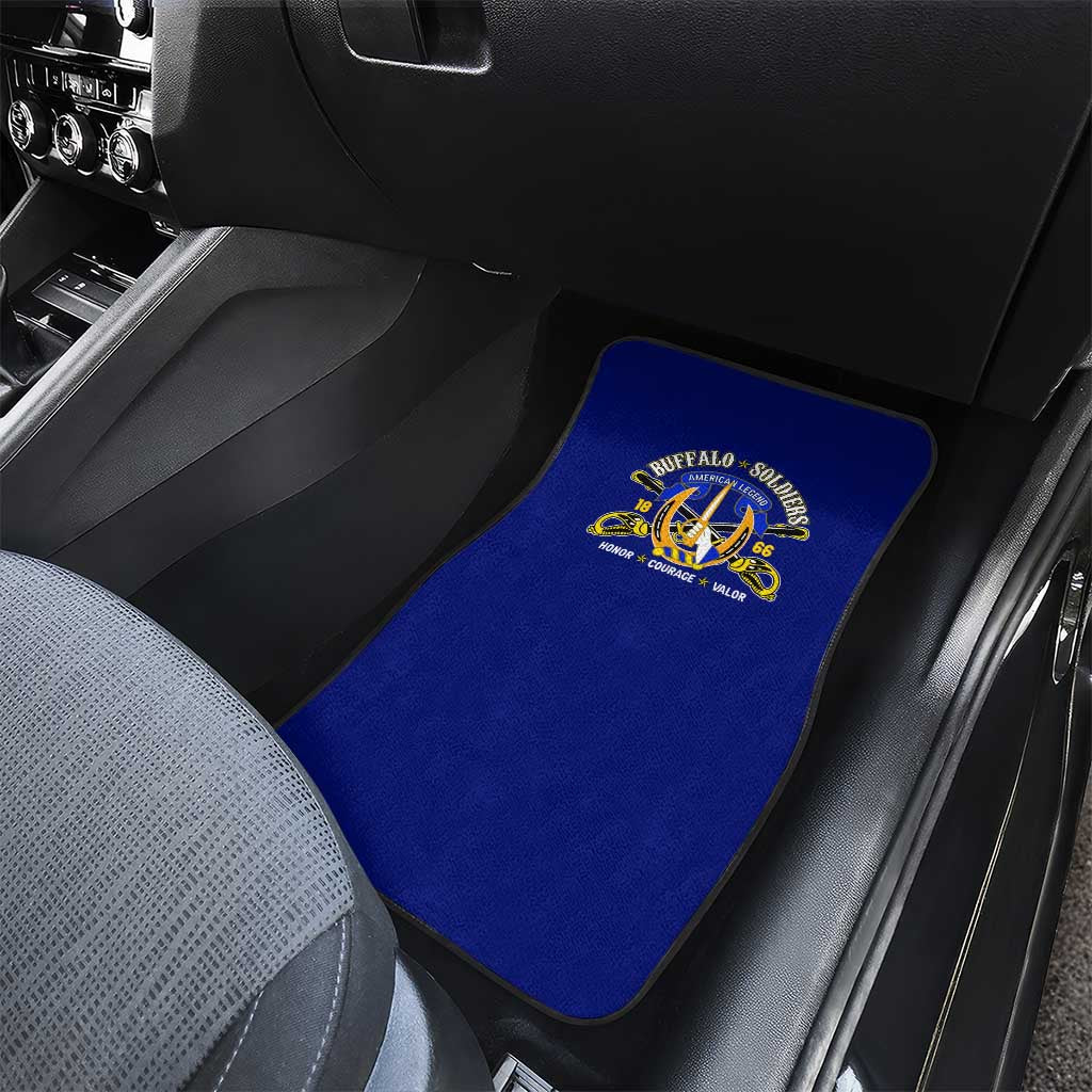 We Can We Will Buffalo Soldiers Car Mats Us Army Ready and Forward