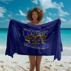 We Can We Will Buffalo Soldiers Sarong Us Army Ready and Forward