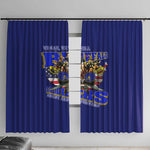 We Can We Will Buffalo Soldiers Window Curtain Us Army Ready and Forward