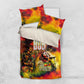 The Legend of Reggae One Love Bedding Set Bob Colorful Art