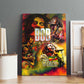 The Legend of Reggae One Love Canvas Wall Art Bob Colorful Art