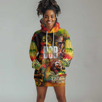 The Legend of Reggae One Love Hoodie Dress Bob Colorful Art