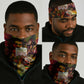 The Legend of Reggae One Love Neck Gaiter Bob Colorful Art DT02