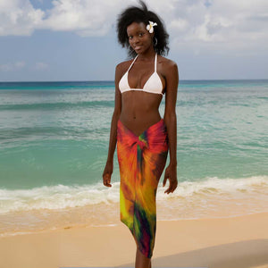 The Legend of Reggae One Love Sarong Bob Colorful Art