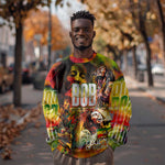 The Legend of Reggae One Love Sweatshirt Bob Colorful Art