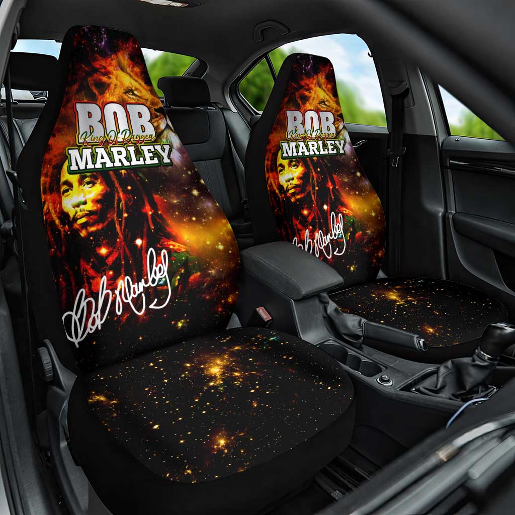 Bob King Of Reggae Rastafari Lion Car Seat Cover You Never Know How Strong You Are
