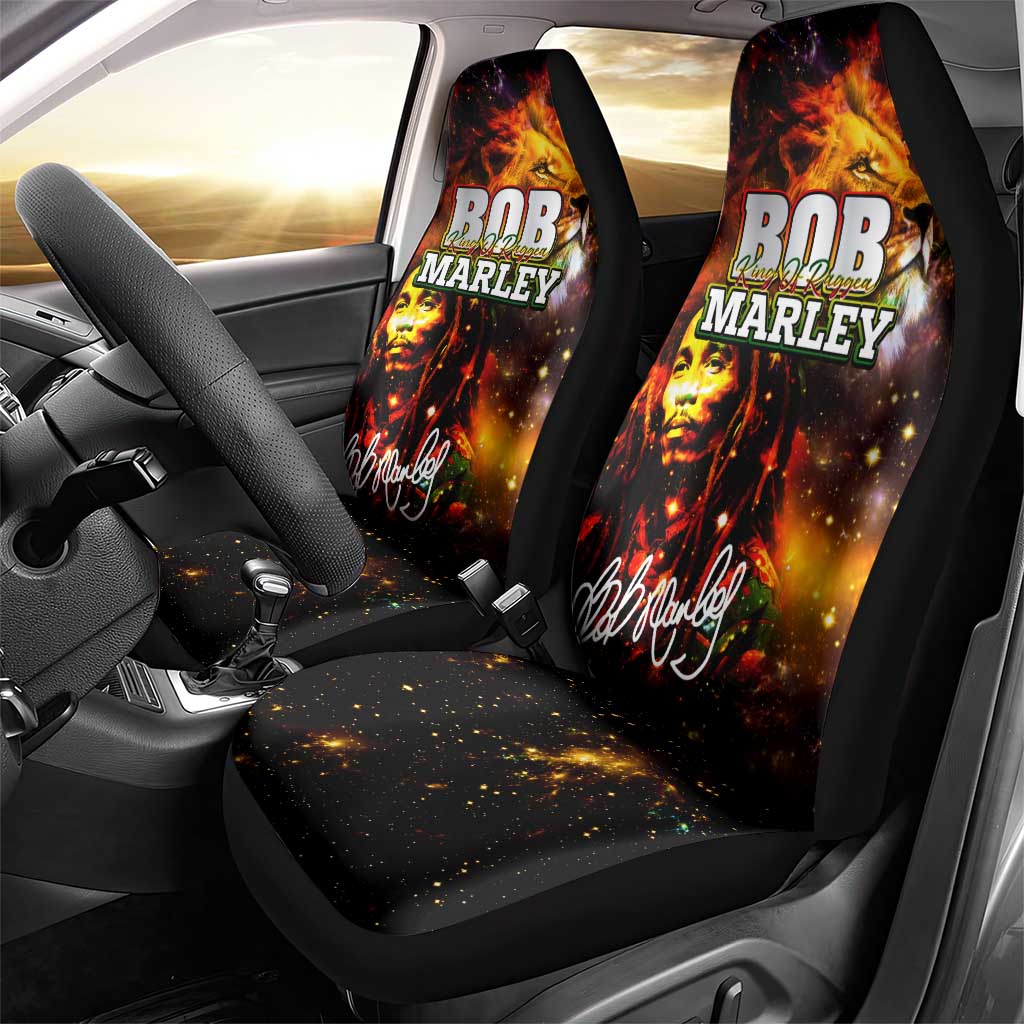 Bob King Of Reggae Rastafari Lion Car Seat Cover You Never Know How Strong You Are