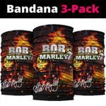 Bob King Of Reggae Rastafari Lion Neck Gaiter You Never Know How Strong You Are DT02