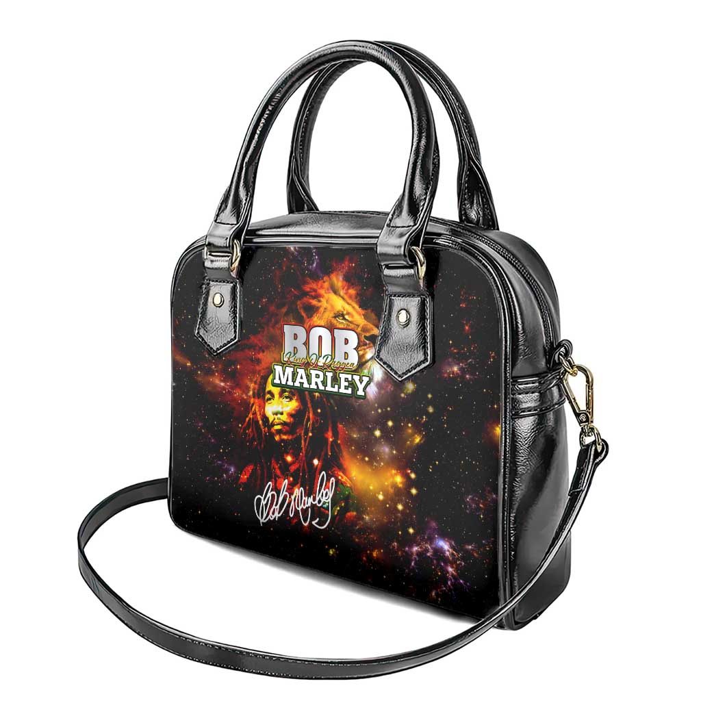 Bob King Of Reggae Rastafari Lion Shoulder Handbag You Never Know How Strong You Are