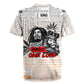 Afro King of Reggae Legend Bob Rugby Jersey Rastafari Lion Cannabis Typography Style