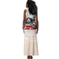 Afro King of Reggae Legend Bob Tank Maxi Dress Rastafari Lion Cannabis Typography Style