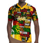 Black History Month Africa Rugby Jersey Strength Love and Justice Typography