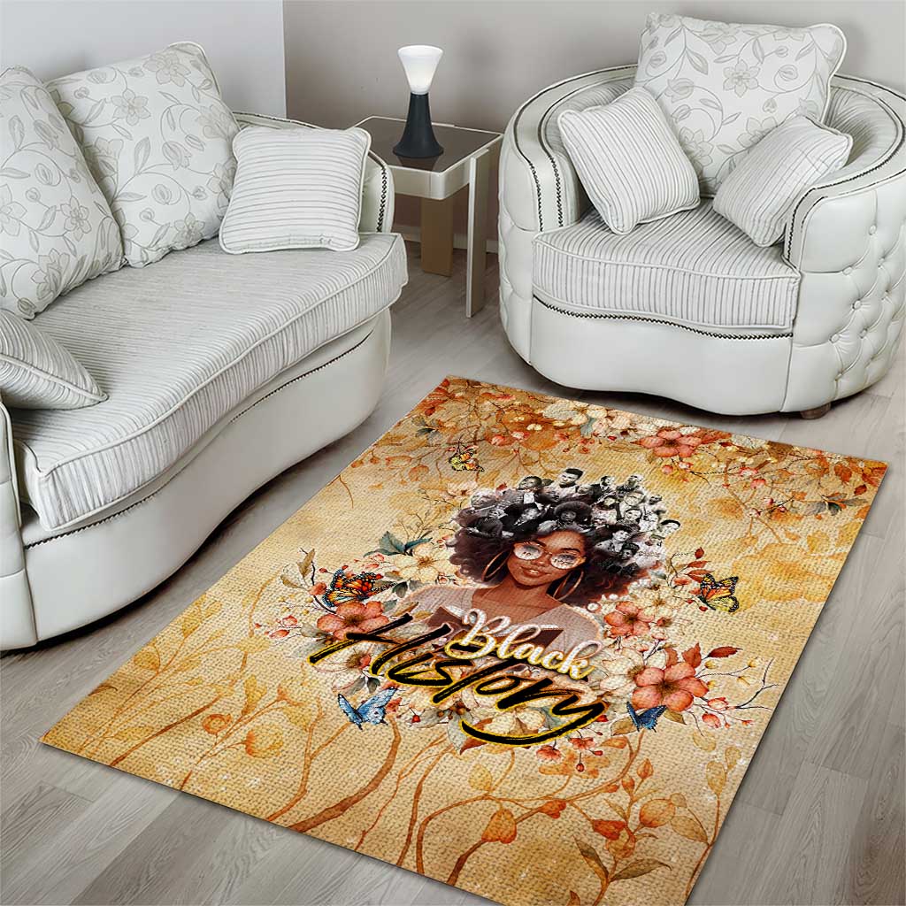 African Women Black History Area Rug Civil Rights Leaders My Roots