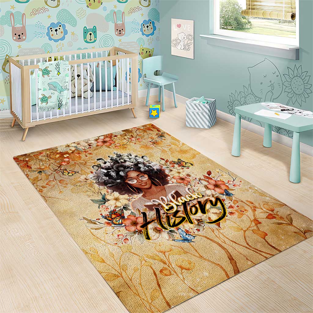 African Women Black History Area Rug Civil Rights Leaders My Roots