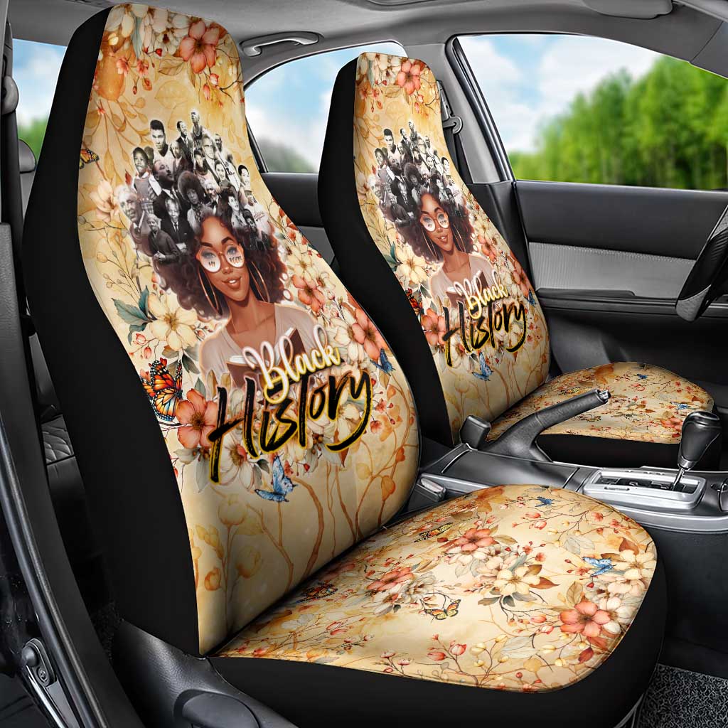African Women Black History Car Seat Cover Civil Rights Leaders My Roots