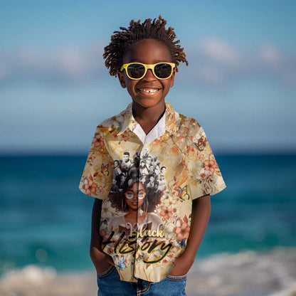 African Women Black History Kid Hawaiian Shirt Civil Rights Leaders My Roots