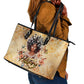 African Women Black History Leather Tote Bag Civil Rights Leaders My Roots