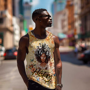 African Women Black History Men Tank Top Civil Rights Leaders My Roots