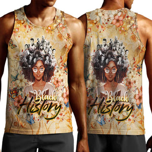 African Women Black History Men Tank Top Civil Rights Leaders My Roots