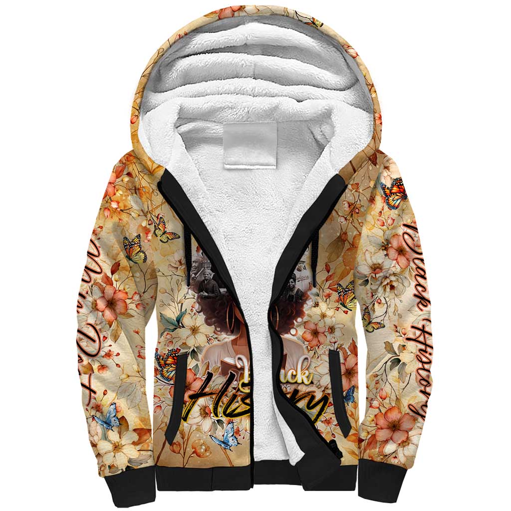 African Women Black History Sherpa Hoodie Civil Rights Leaders My Roots