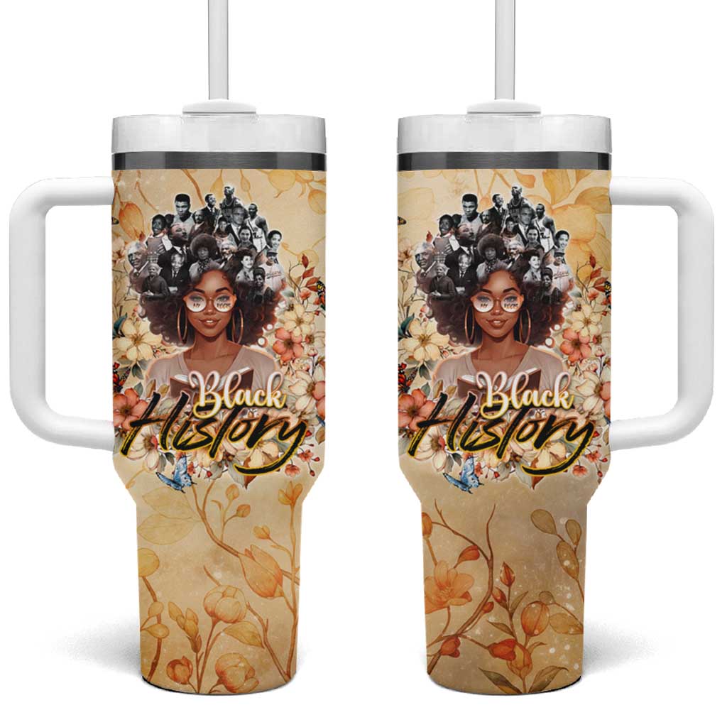 African Women Black History Tumbler With Handle Civil Rights Leaders My Roots