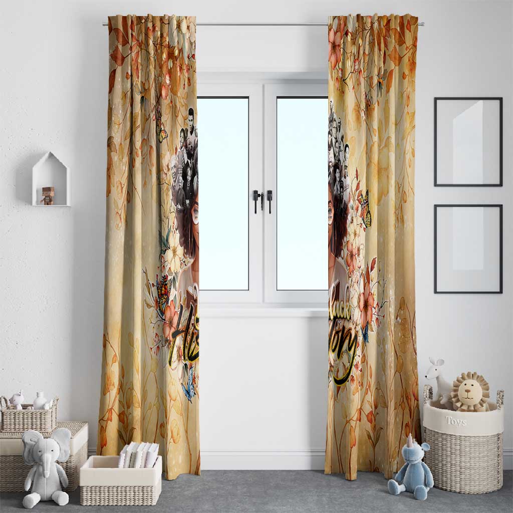 African Women Black History Window Curtain Civil Rights Leaders My Roots