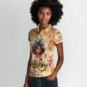 African Women Black History Women Polo Shirt Civil Rights Leaders My Roots