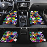 Black History Month African American Car Mats Paint Splashes