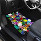Black History Month African American Car Mats Paint Splashes
