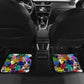 Black History Month African American Car Mats Paint Splashes