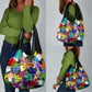Black History Month African American Grocery Bag Paint Splashes