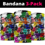 Black History Month African American Neck Gaiter Paint Splashes DT02