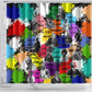 Black History Month African American Shower Curtain Paint Splashes
