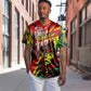 Afro Jamaica Lion Baseball Jersey Coat Of Arms Rastafarianism