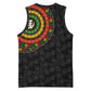 Adinkra Symbols Basketball Jersey African Culture DT02